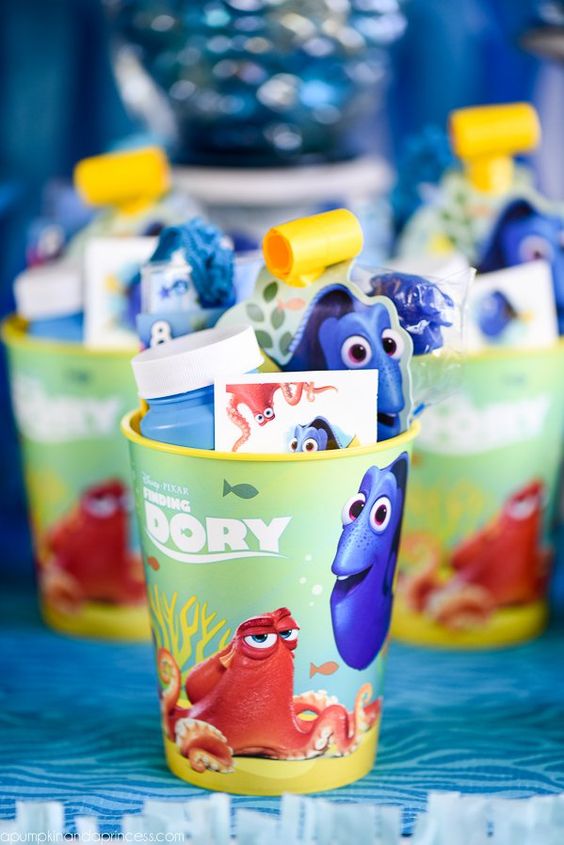 Inspirações Procurando Dory